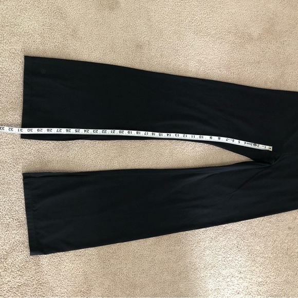 Athleta Black Barre Skinny Flare Powervita Leggings Medium - Picture 13 of 16